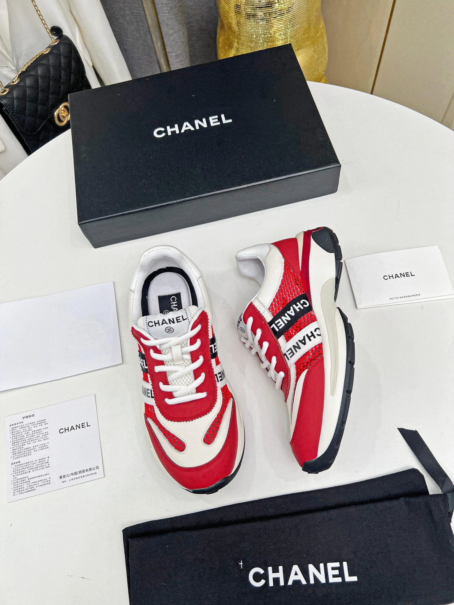 Women C*hanel Top Sneaker Low CP 20230607- Supportive 6688