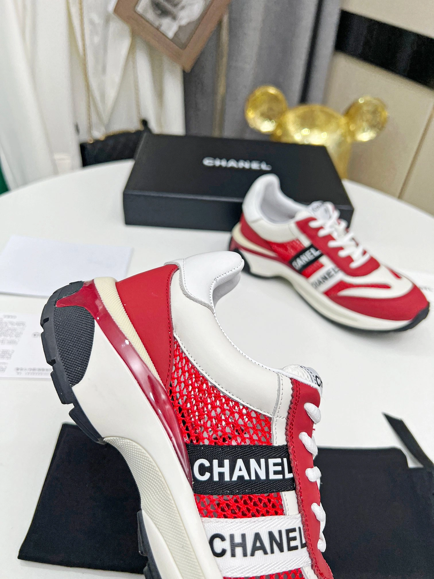 Women C*hanel Top Sneaker Low CP 20230607- Supportive 6688