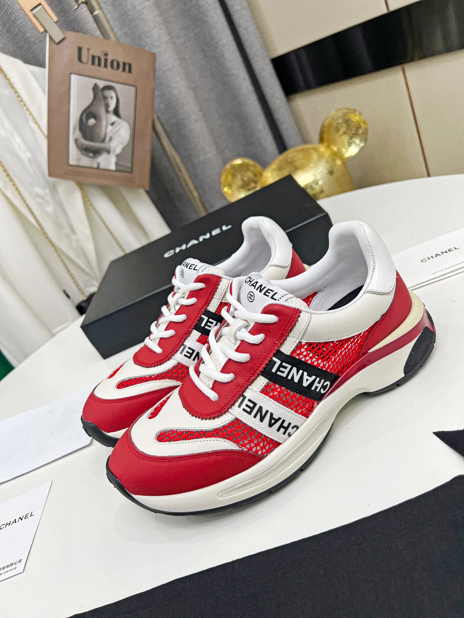 Women C*hanel Top Sneaker Low CP 20230607- Supportive 6688