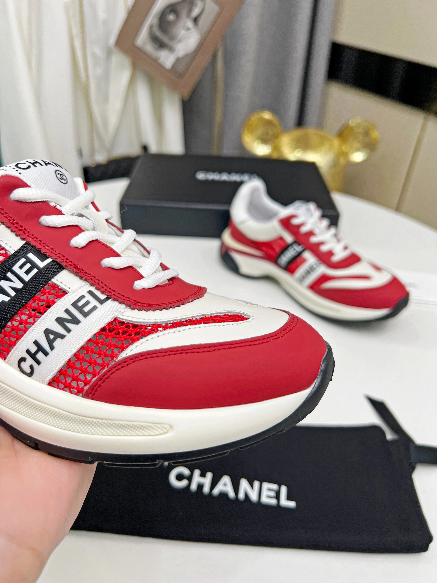 Women C*hanel Top Sneaker Low CP 20230607- Supportive 6688
