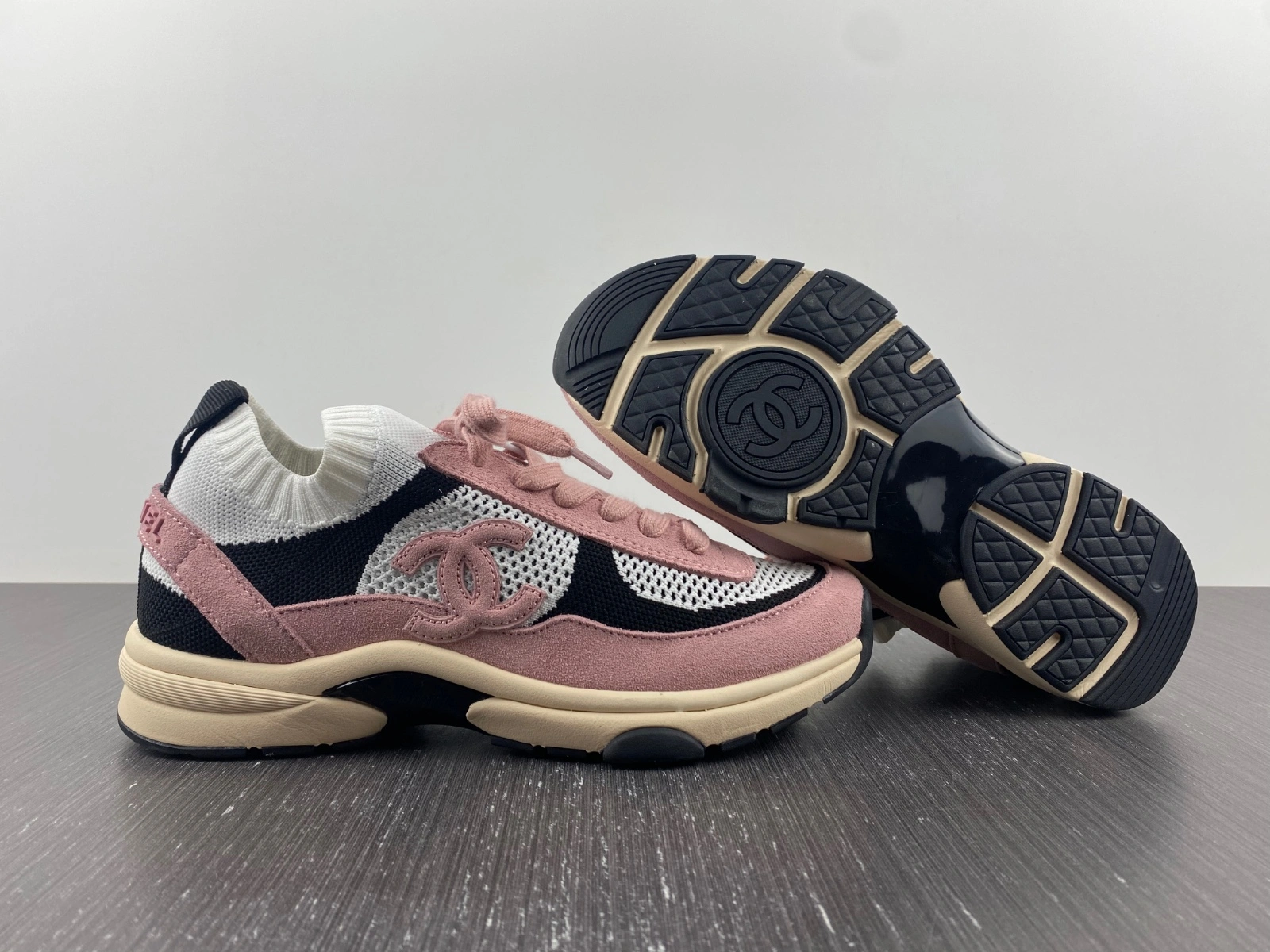 Women C*hanel Top Sneaker Low MK2211112- WrinkleFree 6698