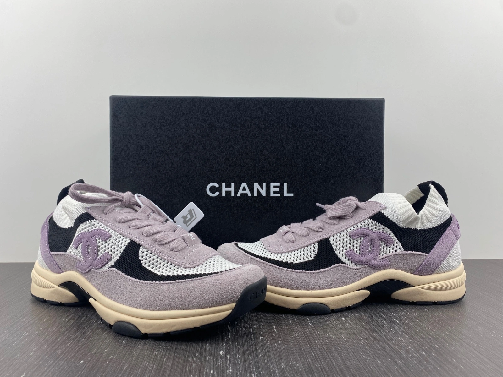 Women C*hanel Top Sneaker Low MK FreshLook 6697