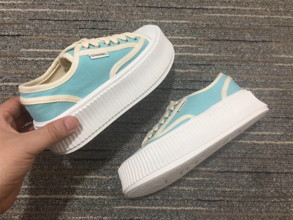 Upgraded Women C*hanel Top Sneaker 6725