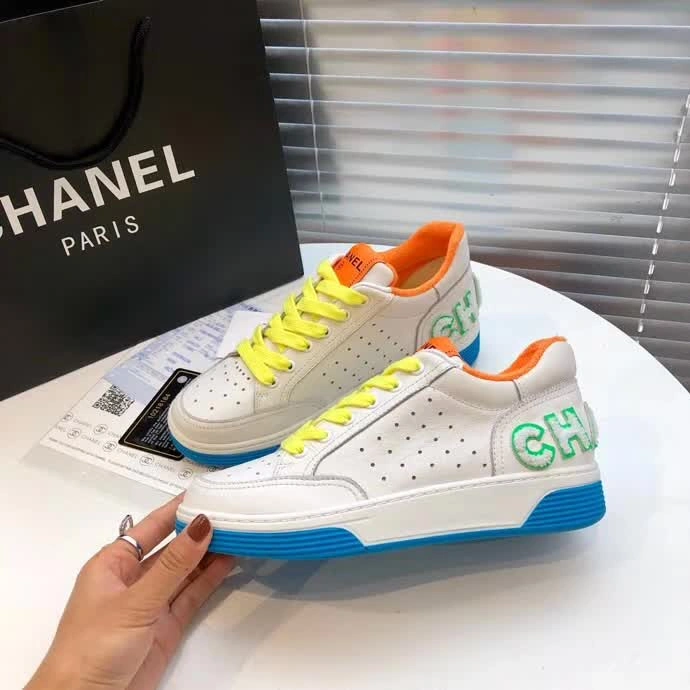 Colorful Women C*hanel Top Sneaker 6746