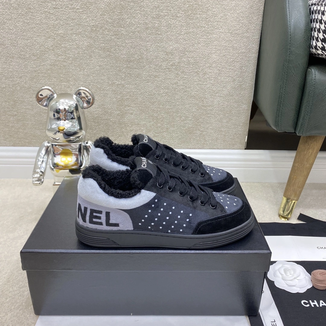 Comfortable Women C*hanel Top Sneaker 6701