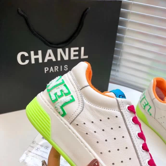 Colorful Women C*hanel Top Sneaker 6746