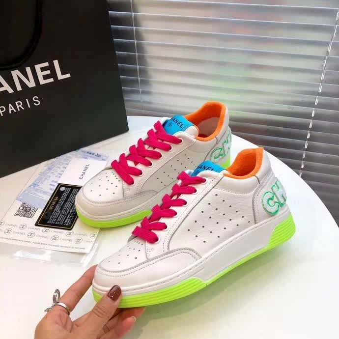 Colorful Women C*hanel Top Sneaker 6746