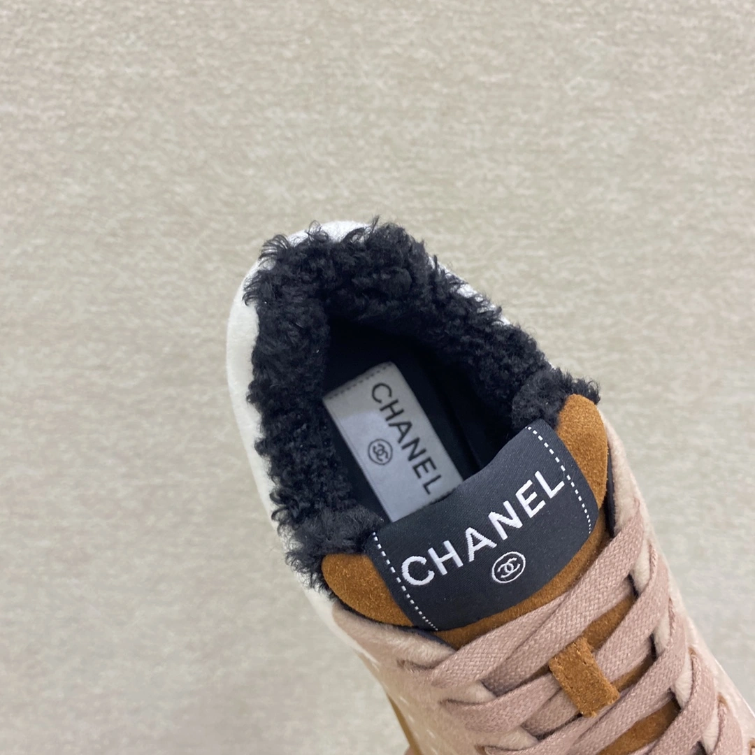 Comfortable Women C*hanel Top Sneaker 6701