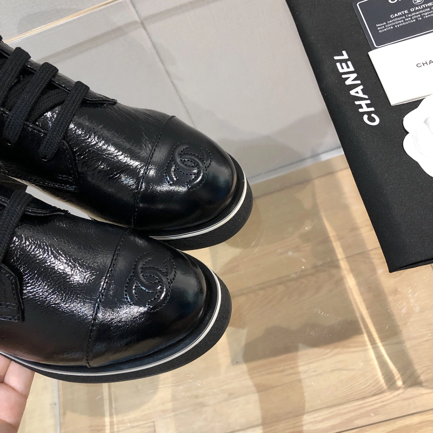 Women C*hanel Top Sneaker TravelReady 6699
