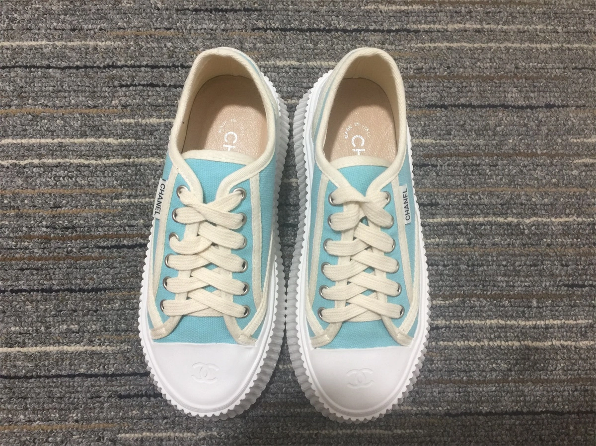 Upgraded Women C*hanel Top Sneaker 6725