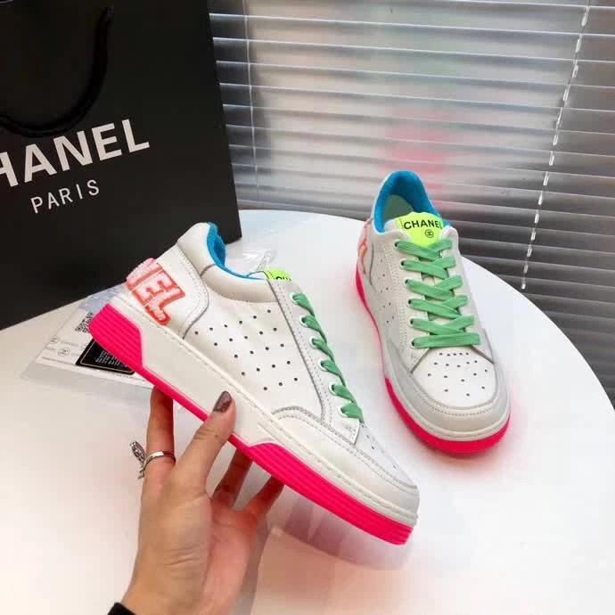 Colorful Women C*hanel Top Sneaker 6746