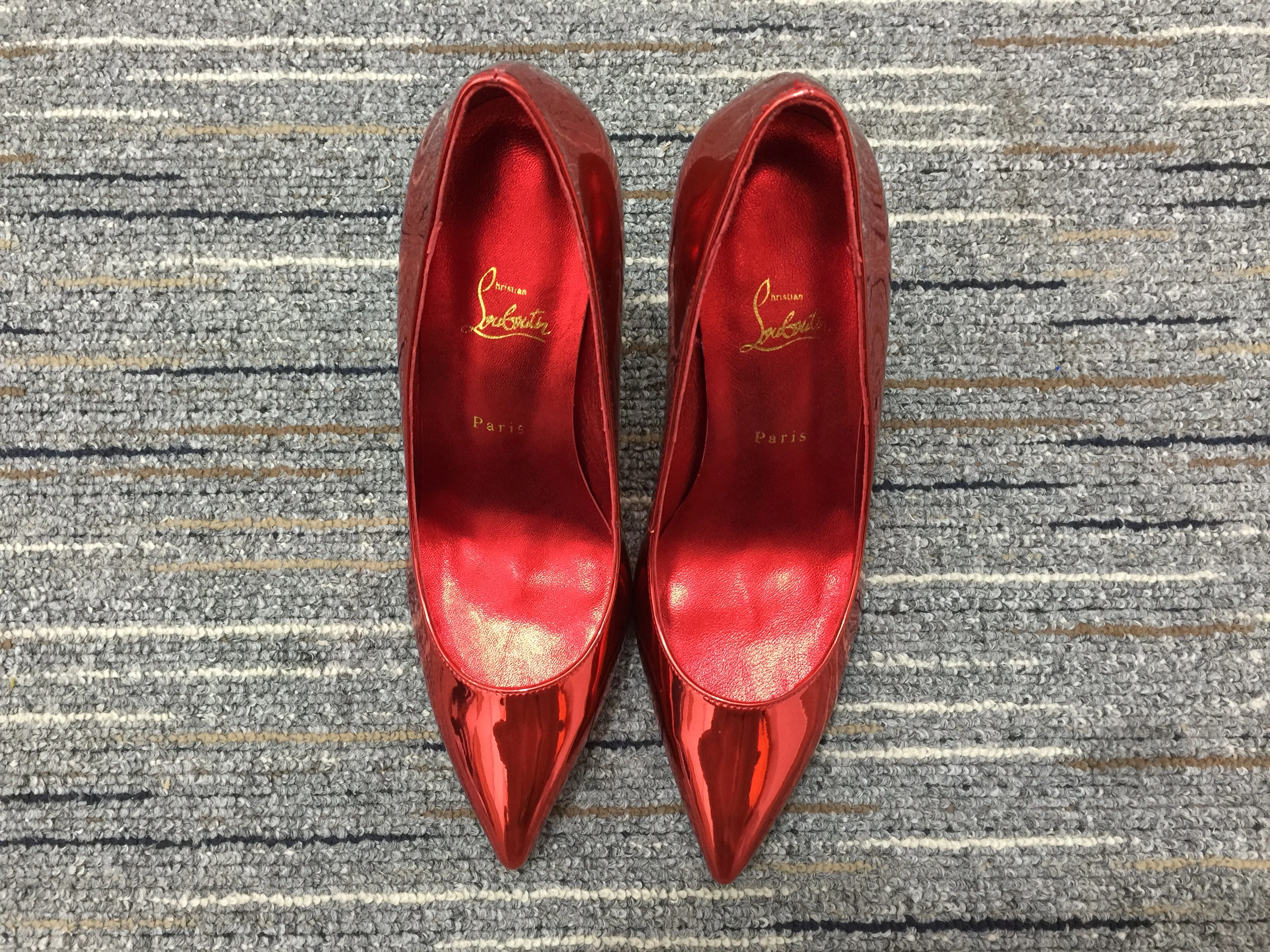 Women C*hristian L*ouboutin Pump Top WaterResistant 5111