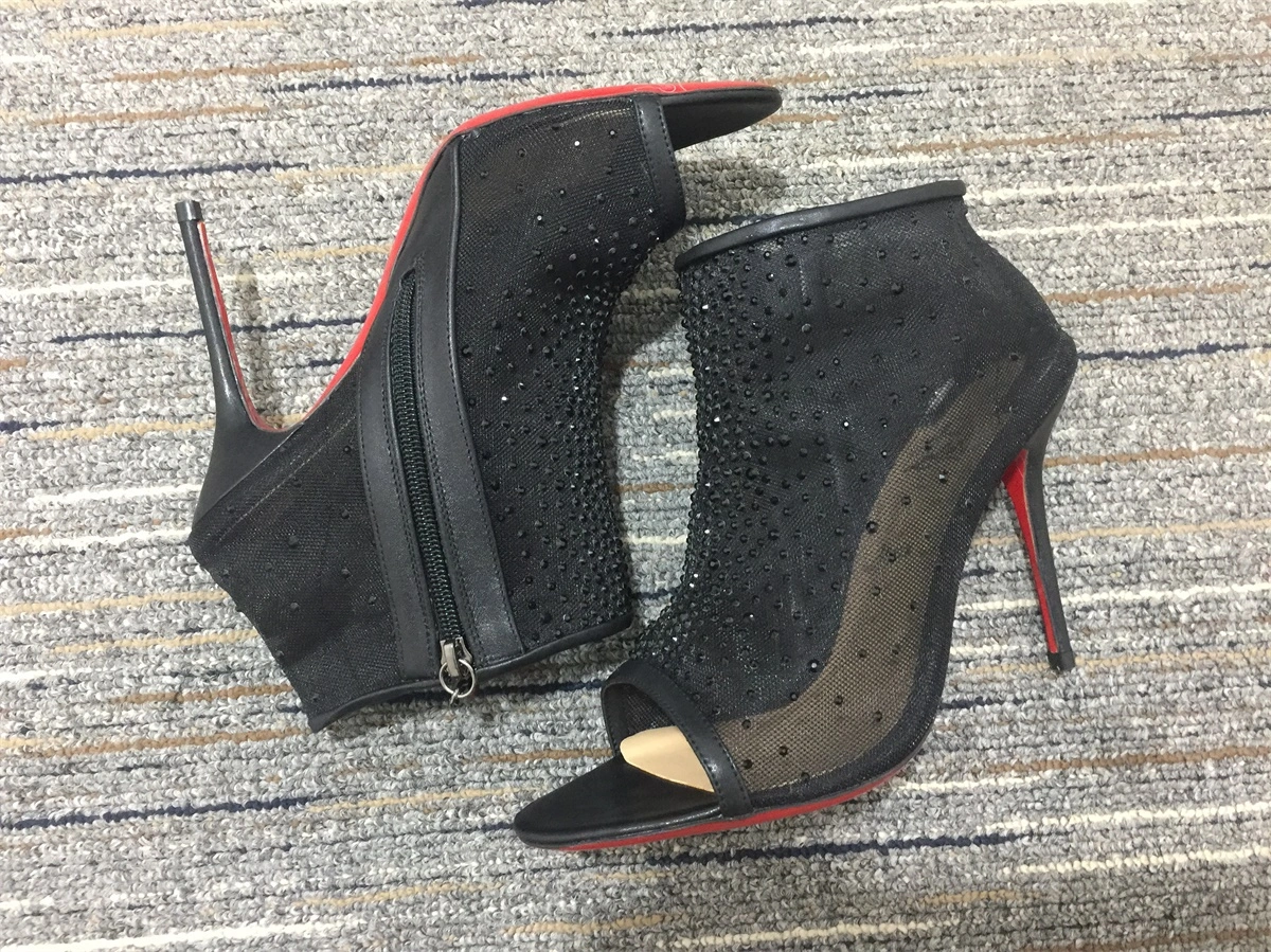 Flexible Women C*hristian L*ouboutin Top Boot 5127