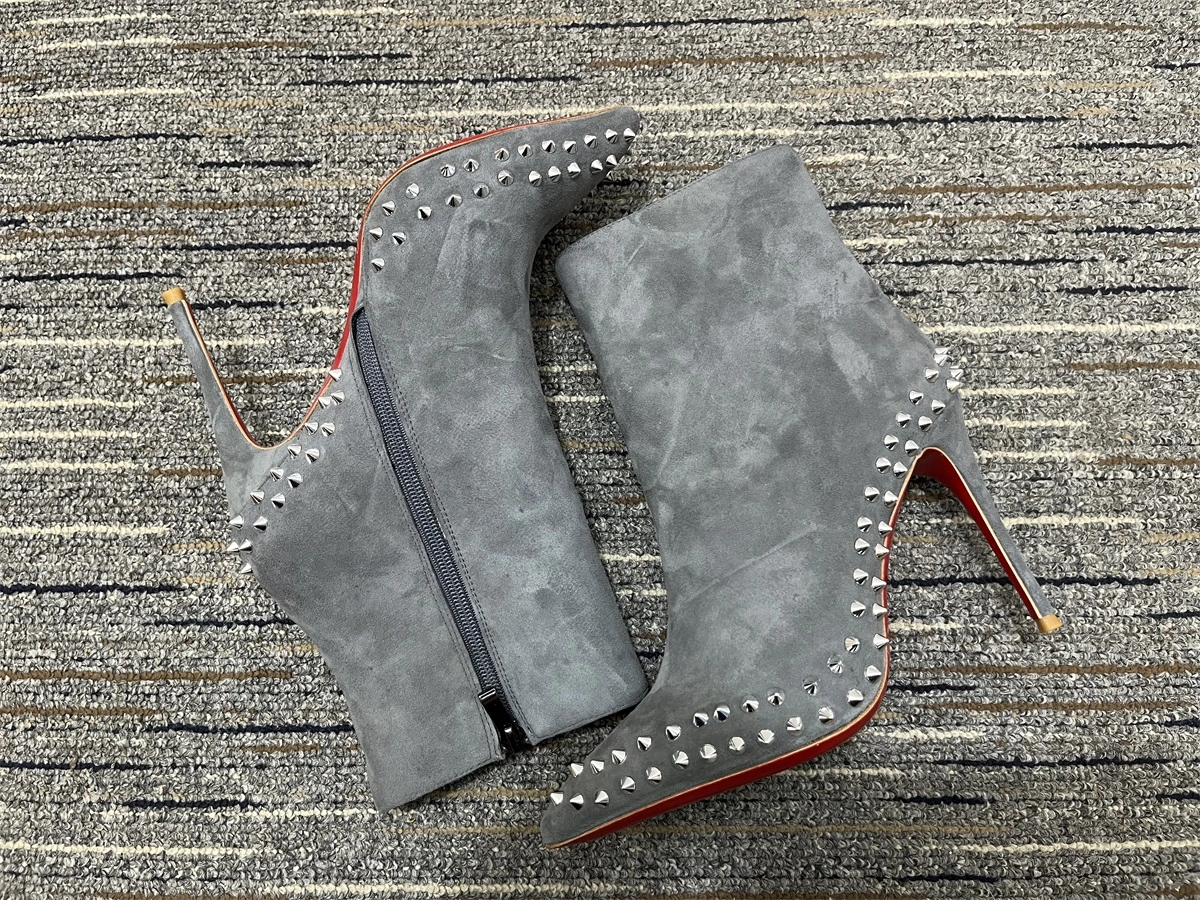 Women C*hristian L*ouboutin Top Boots CL 20230818- Minimalist 4885
