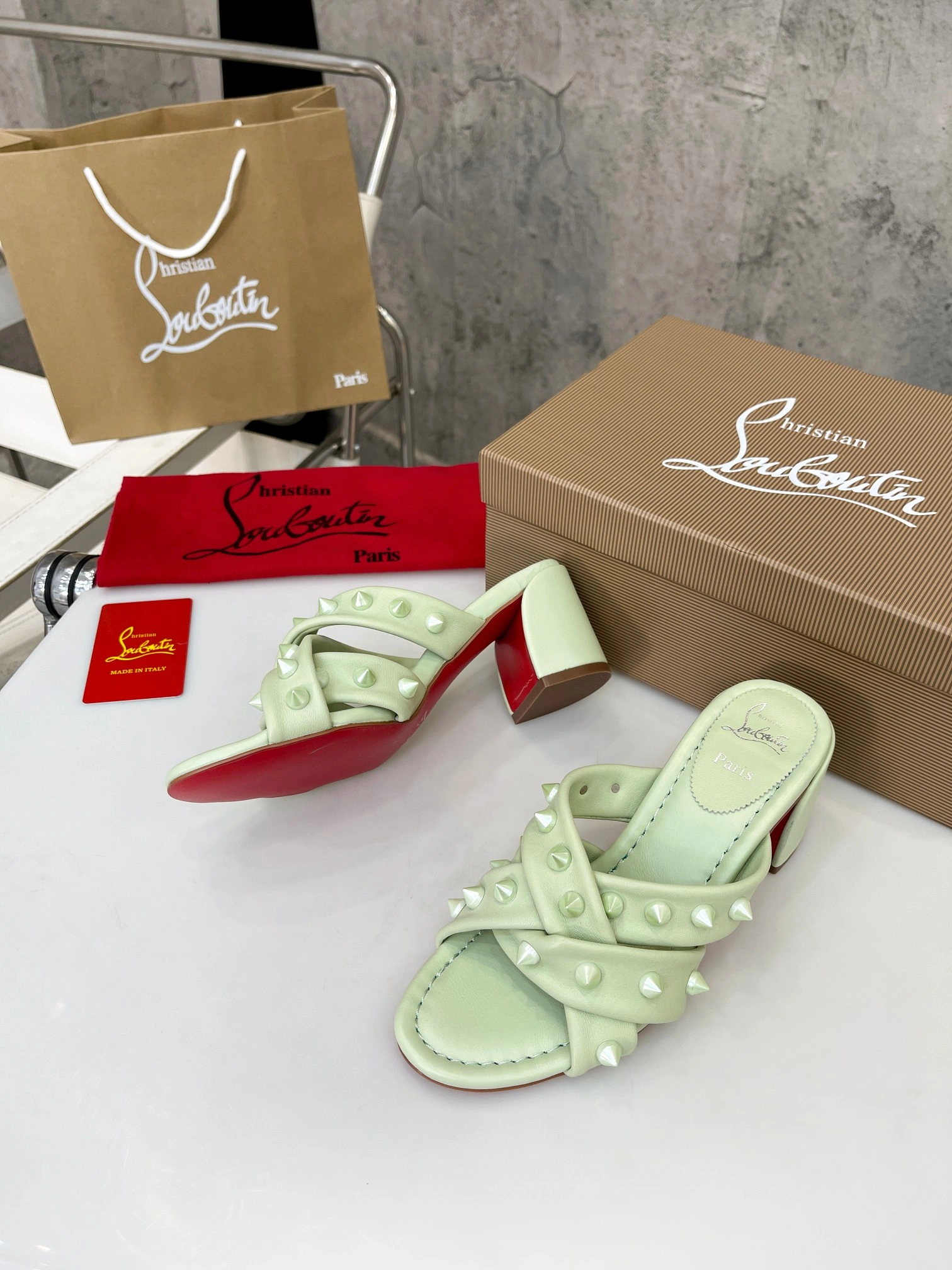 Women C*hristian L*ouboutin Top Slippers CP 20230608- Soft 5066
