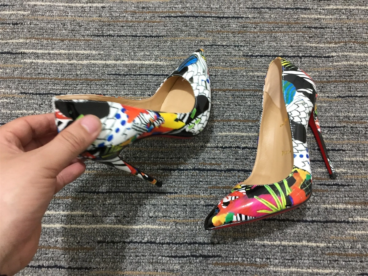 Women C*ristian L*uboutin Pump High Heels WeatherProof 5141
