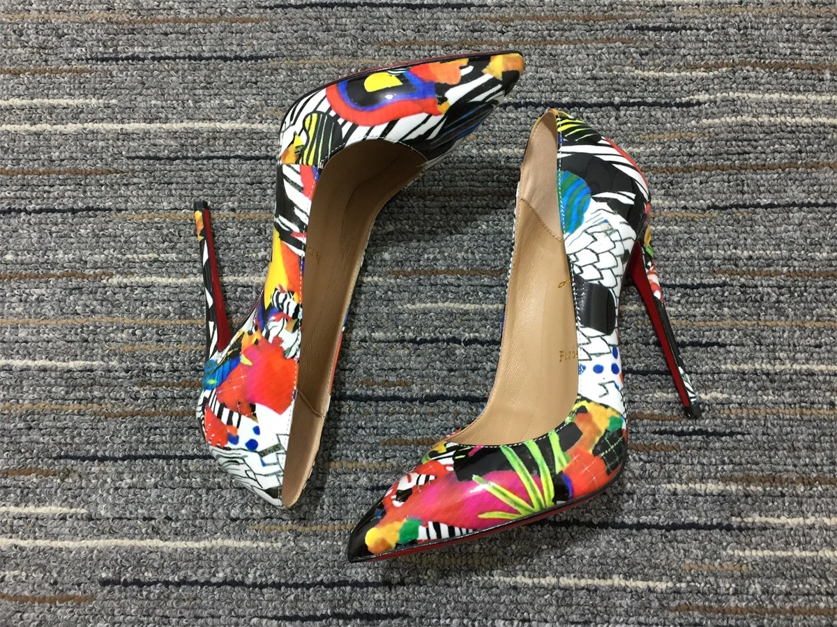 Women C*ristian L*uboutin Pump High Heels WeatherProof 5141