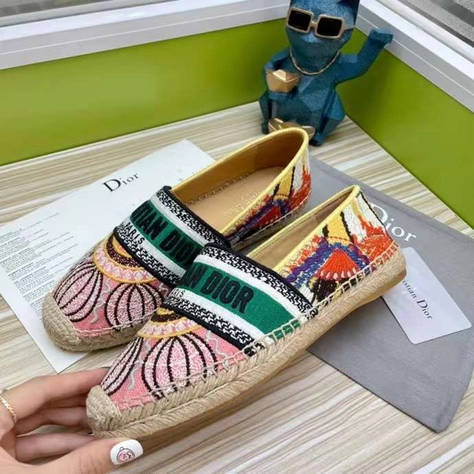 EyeCatching Women D*ior Top Flat 5821