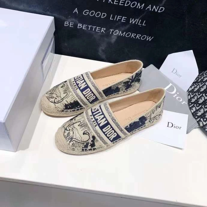 EyeCatching Women D*ior Top Flat 5821