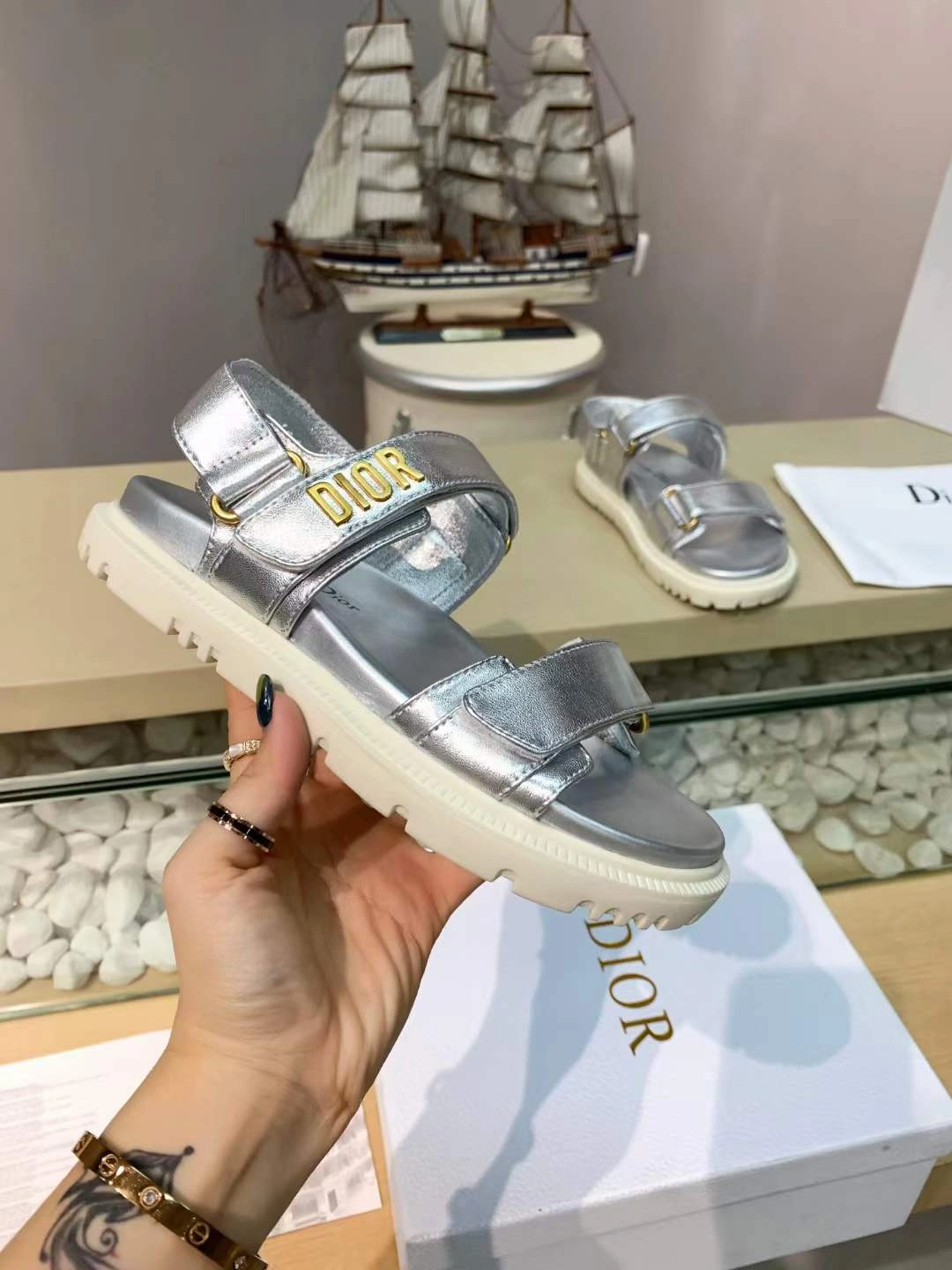 Women D*ior Top Sandals Casual 5789