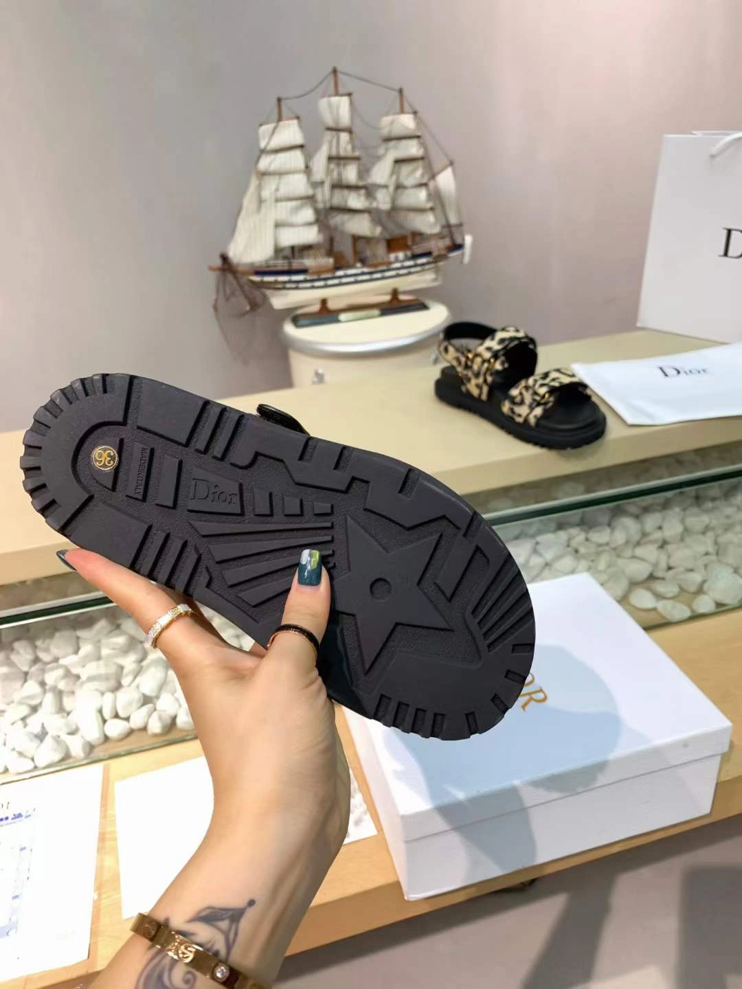 Women D*ior Top Sandals Casual 5789