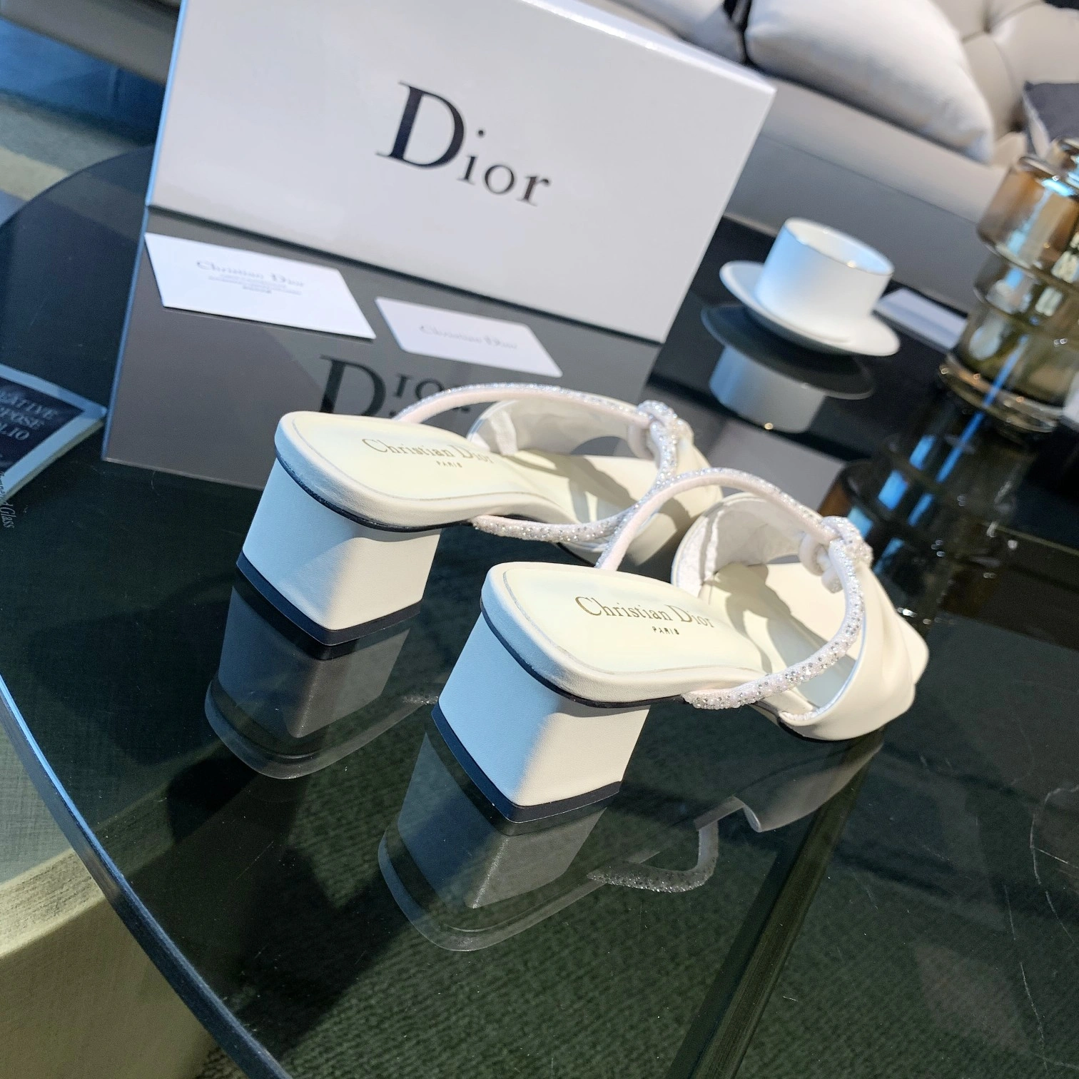 Youthful Women D*ior Top Sandals 5800