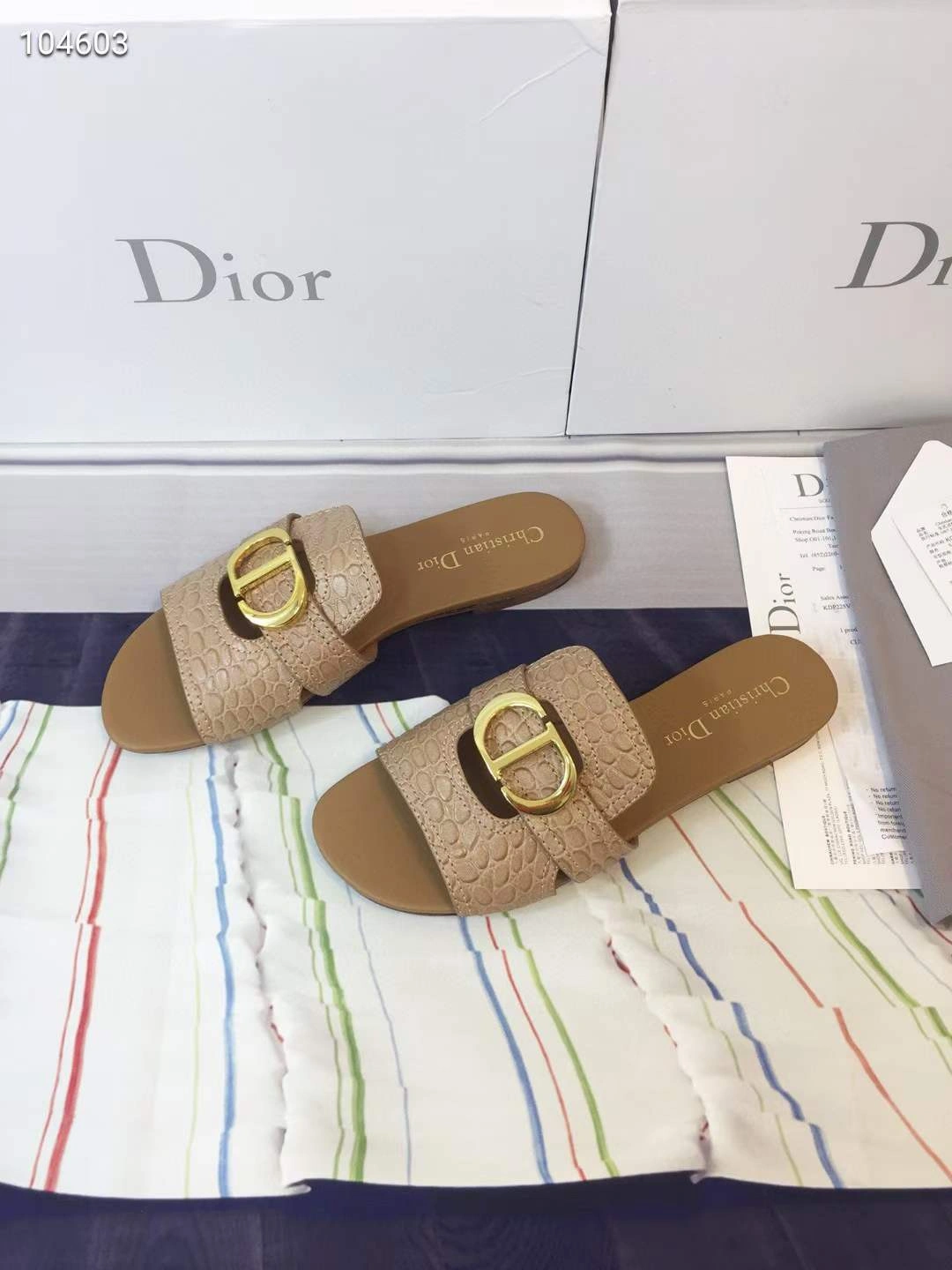 Women D*ior Top Sandals Packable 5822