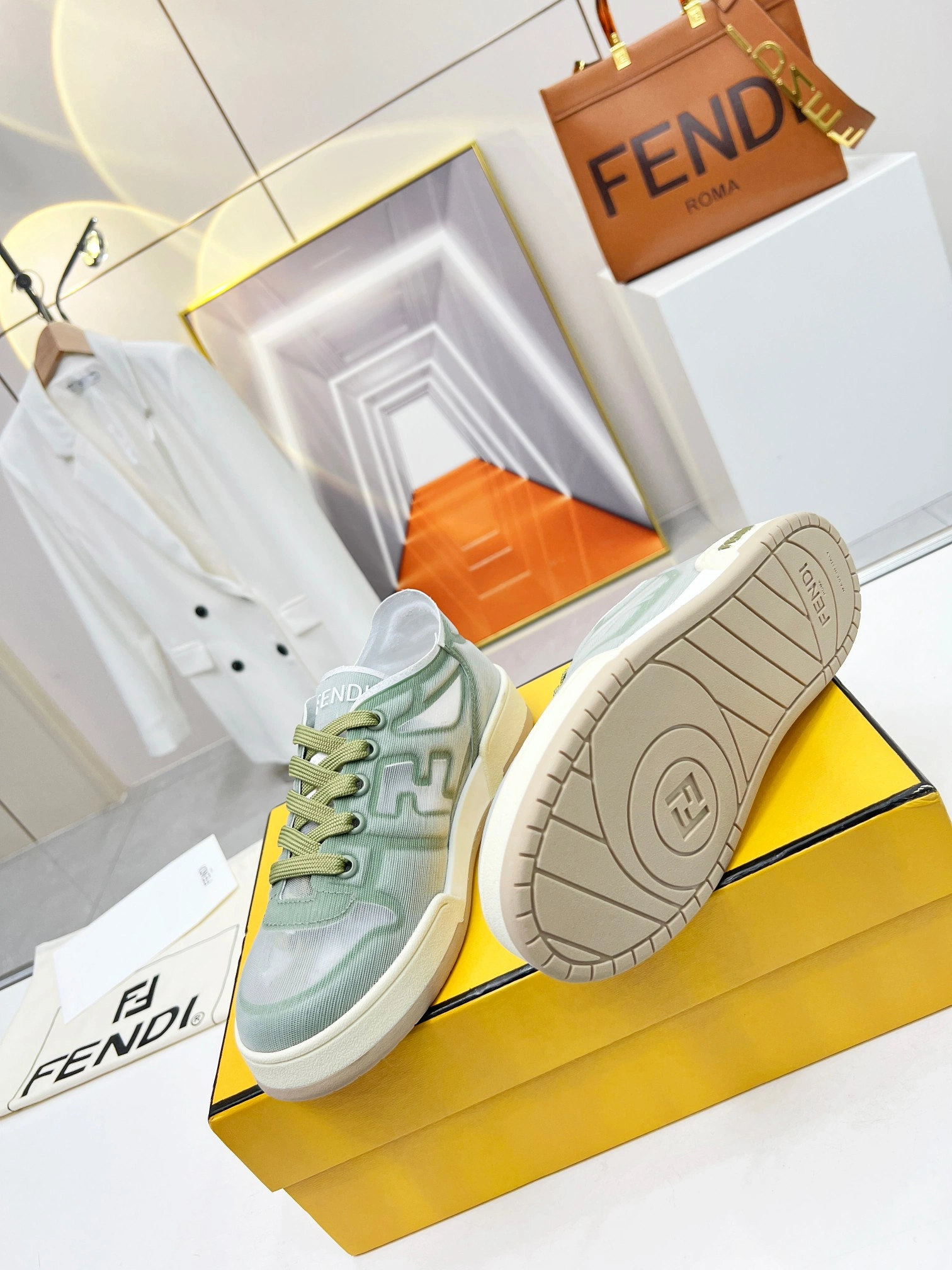 FlexibleFit Women F*endi Top Sneakers CP 20230606- 6944