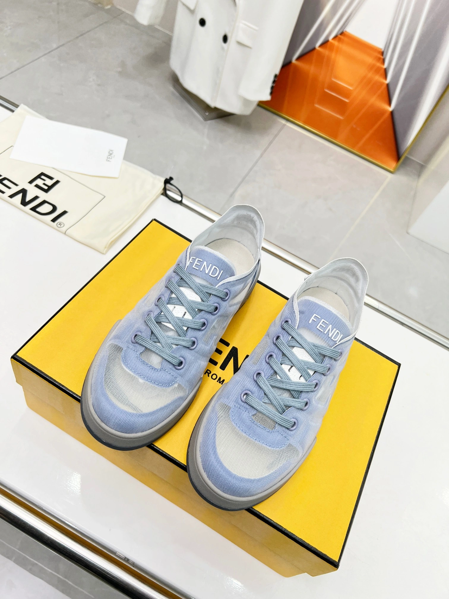 Comfortable Women F*endi Top Sneakers CP 20230606- 6945