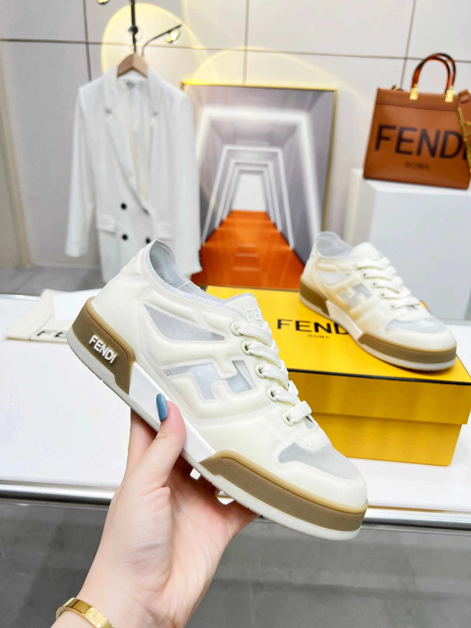 Women F*endi Top Sneakers CP 20230606- Seasonal 6942