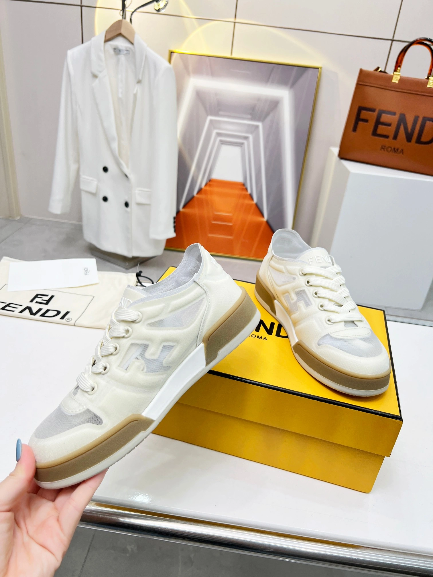 Women F*endi Top Sneakers CP 20230606- Seasonal 6942