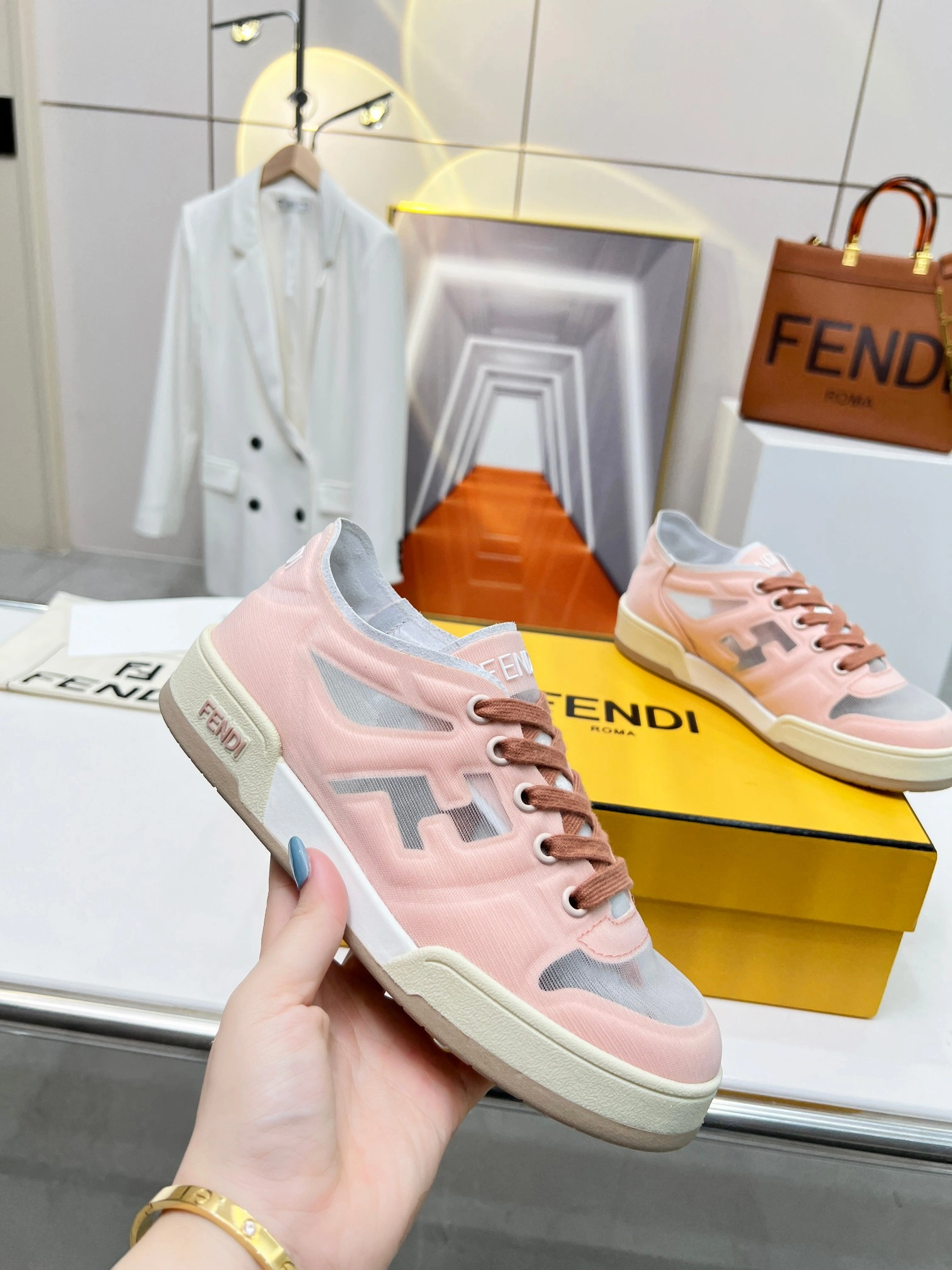 Women F*endi Top Sneakers CP 20230606- Supportive 6943