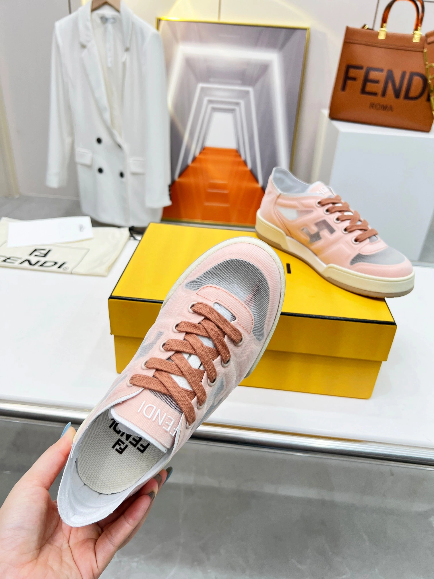 Women F*endi Top Sneakers CP 20230606- Supportive 6943