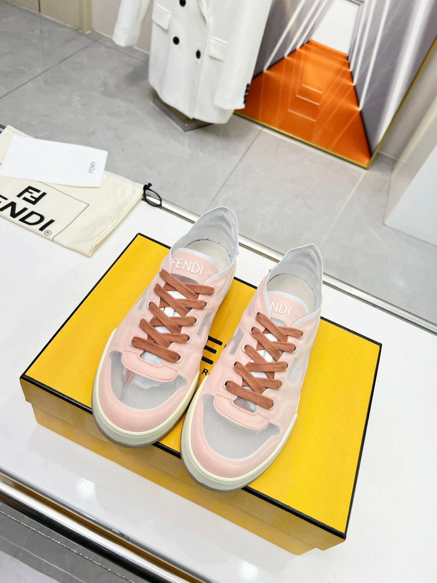 Women F*endi Top Sneakers CP 20230606- Supportive 6943