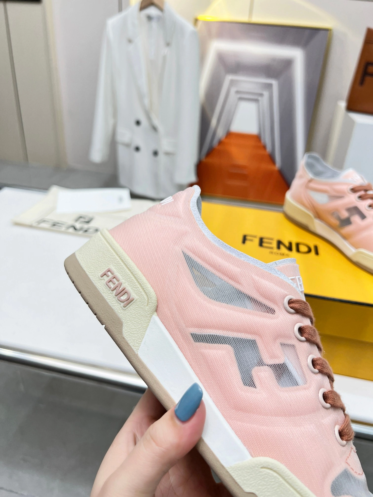 Women F*endi Top Sneakers CP 20230606- Supportive 6943