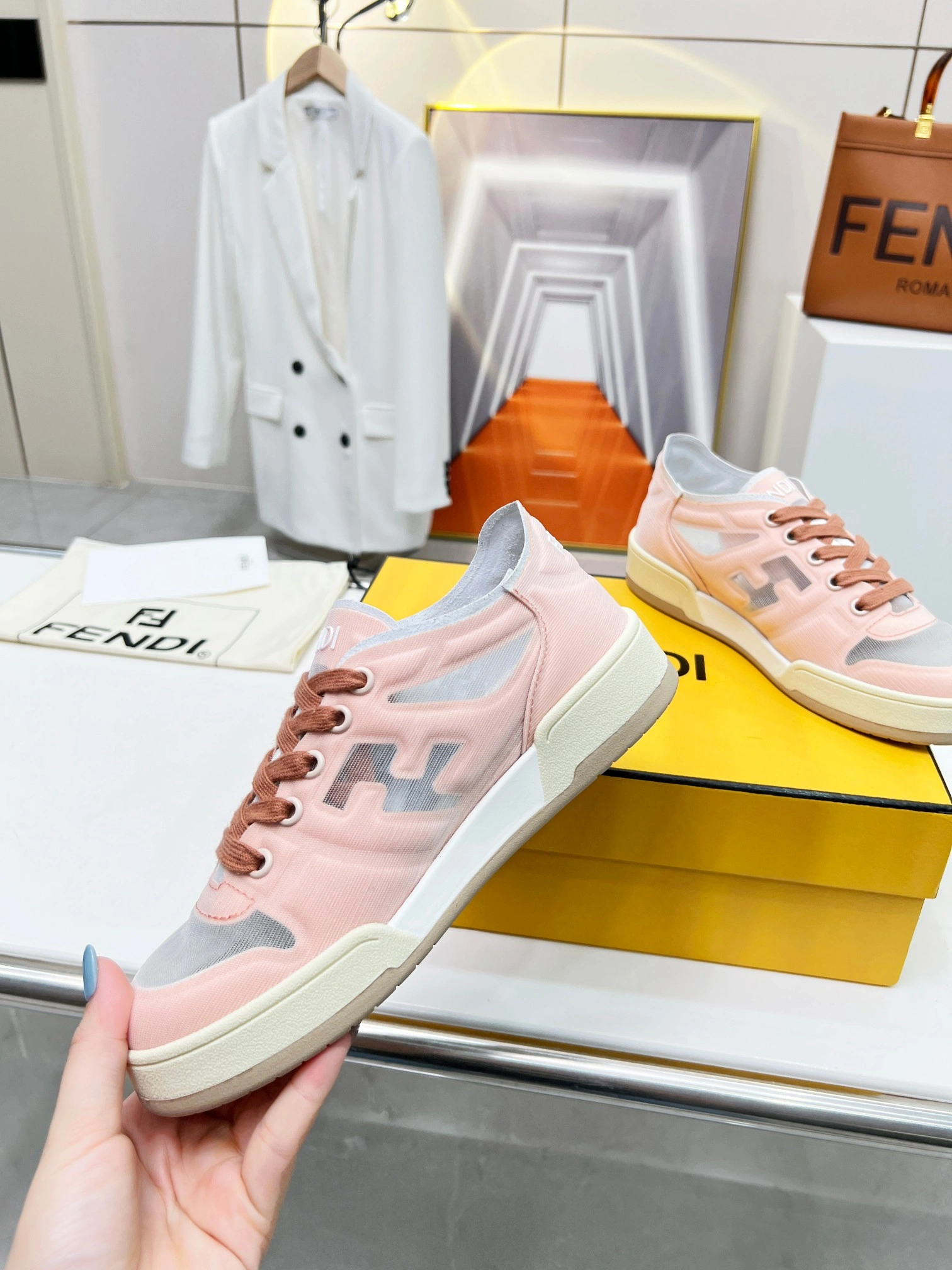 Women F*endi Top Sneakers CP 20230606- Supportive 6943