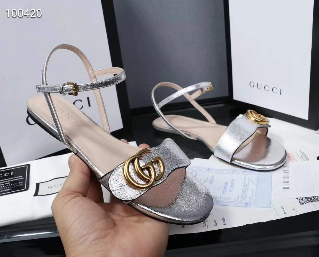 Sustainable Women G*ucci Top Sandals 3572