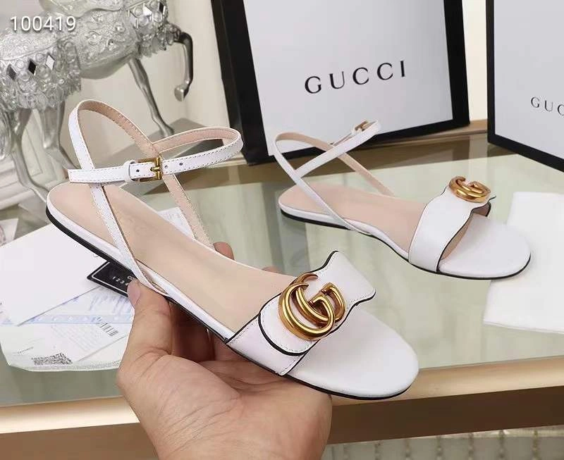 Sustainable Women G*ucci Top Sandals 3572