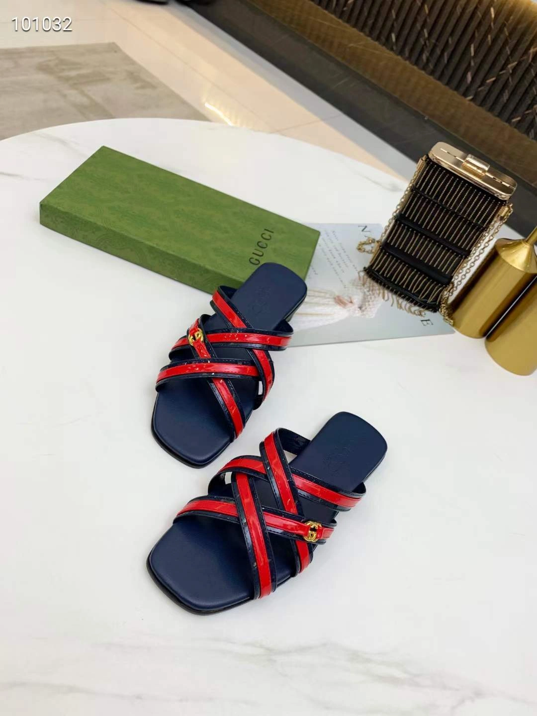 Minimalist Women G*ucci Top Sandals 3574