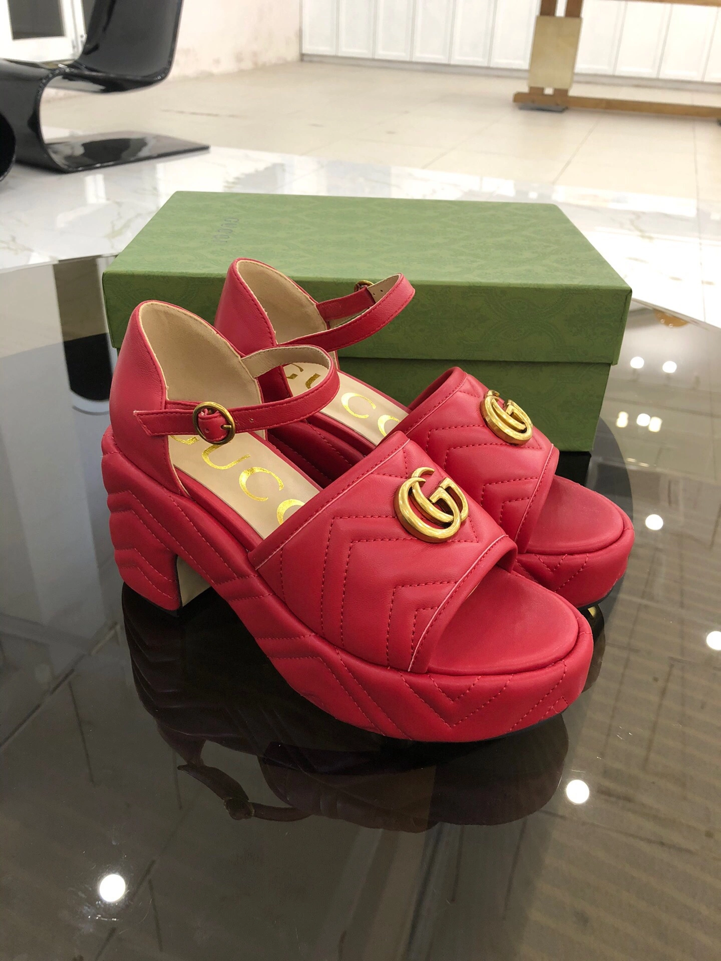 Women G*ucci Top Sandals ZeroBulk 3511