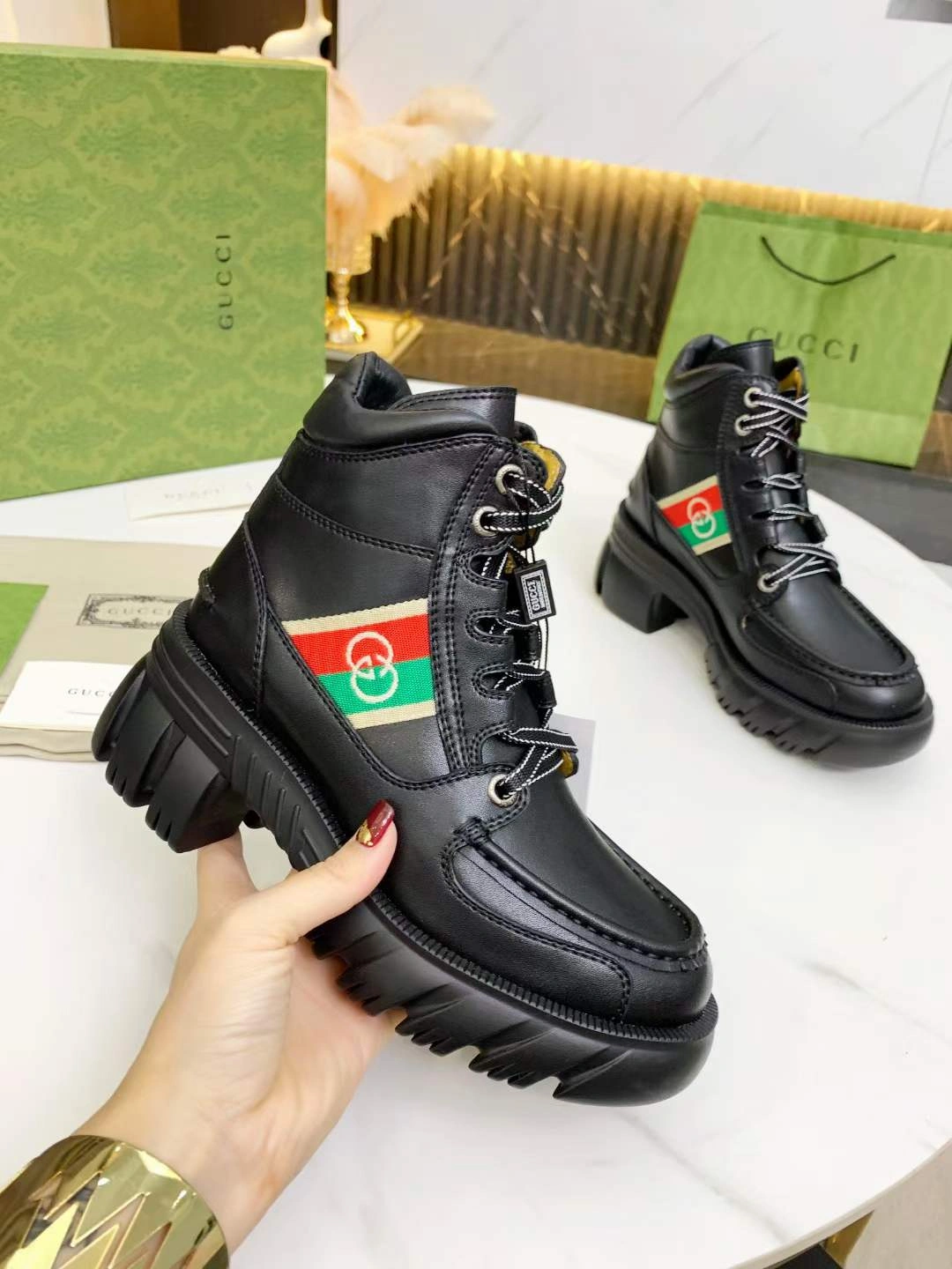 Women G*ucci Top Sneakers Original 3487