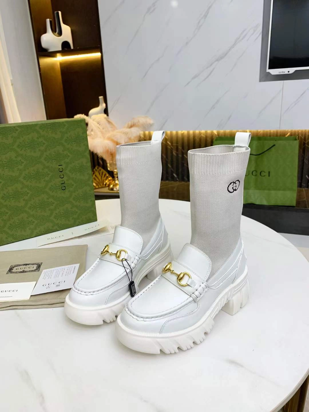 Contemporary Women G*ucci Top Sneakers 3489