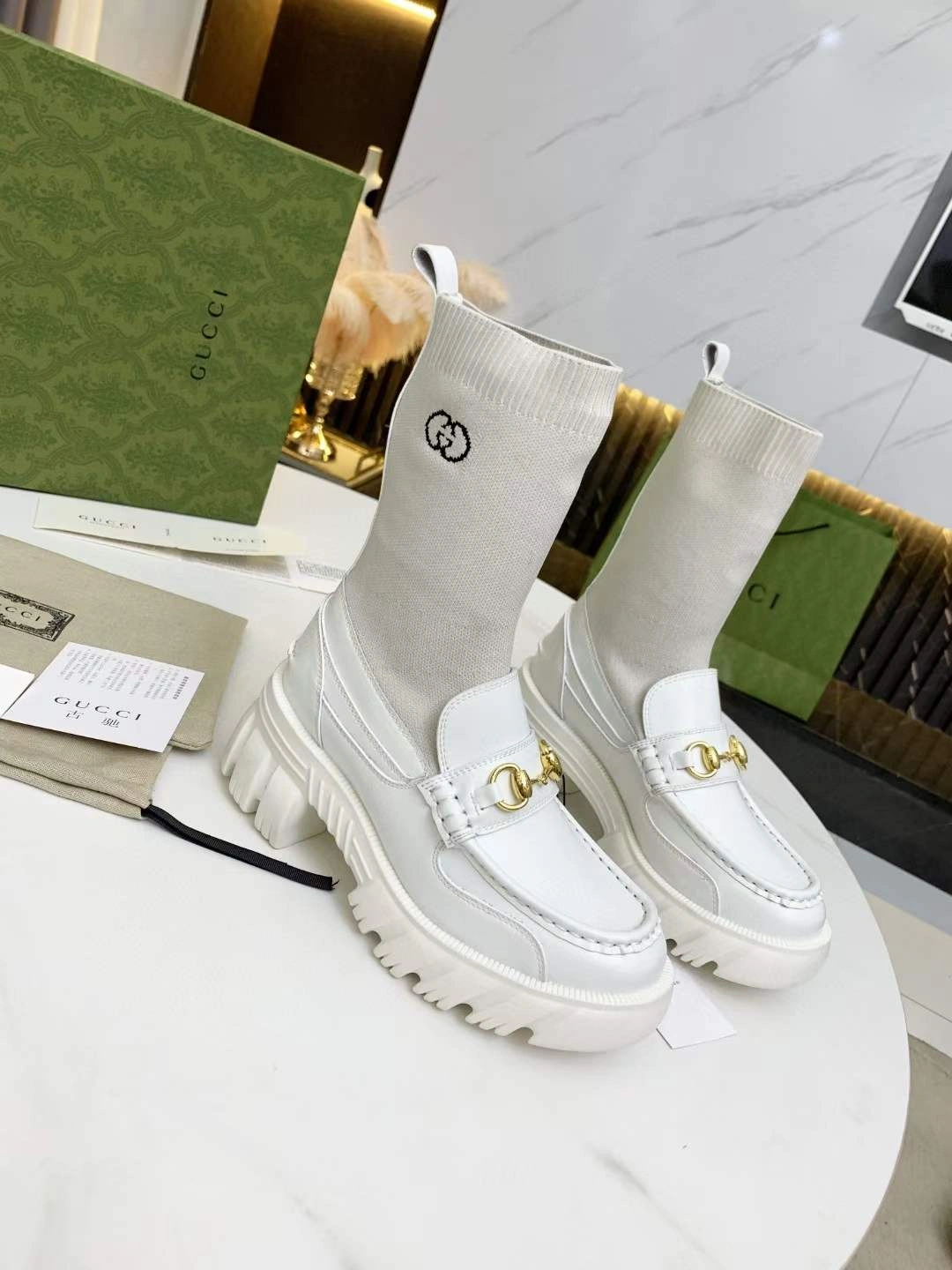 Contemporary Women G*ucci Top Sneakers 3489