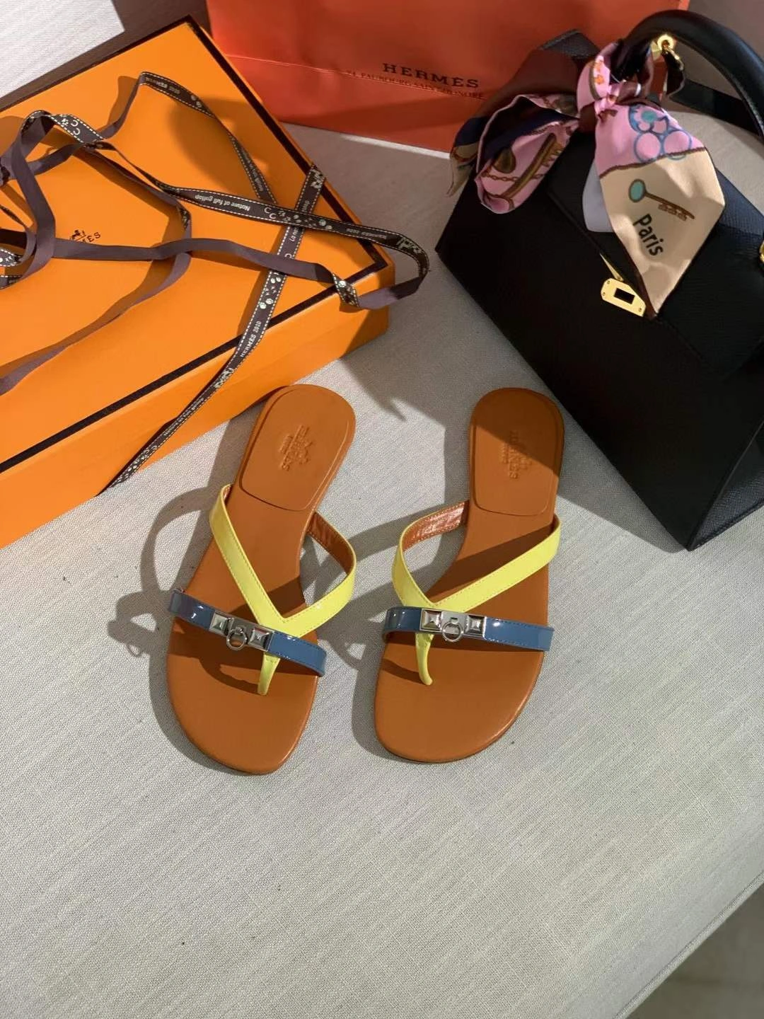 Women H*ermes Top Sandals Effortless 6862