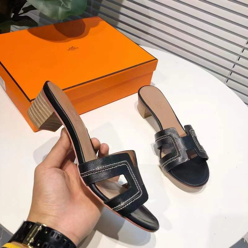 Women H*ermes Top Sandals Practical 6865