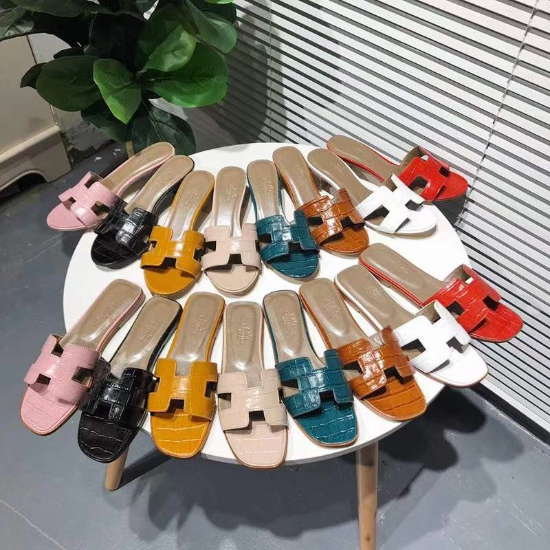 Women H*ermes Top Sandals Flexible 6874