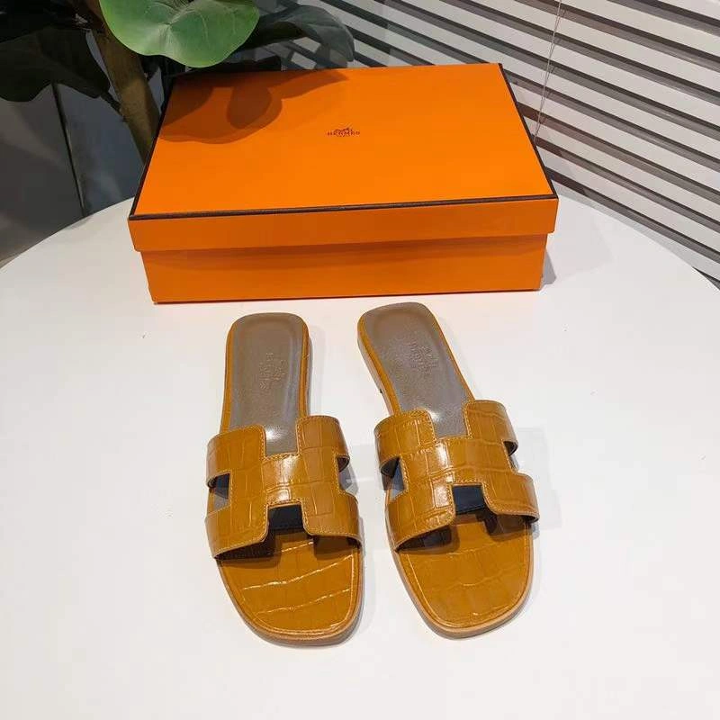 Women H*ermes Top Sandals Flexible 6874
