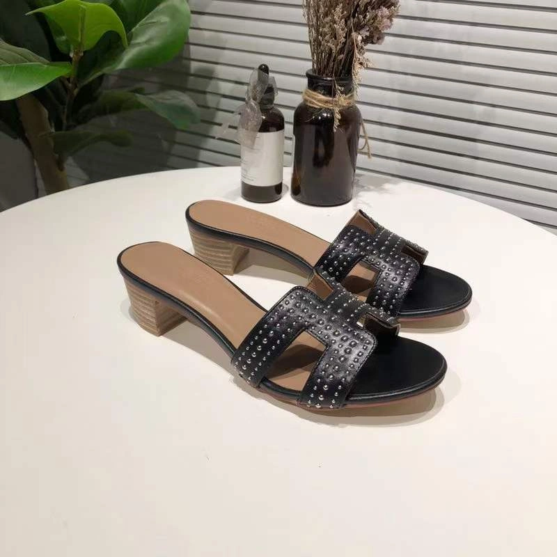 Women H*ermes Top Sandals Practical 6865