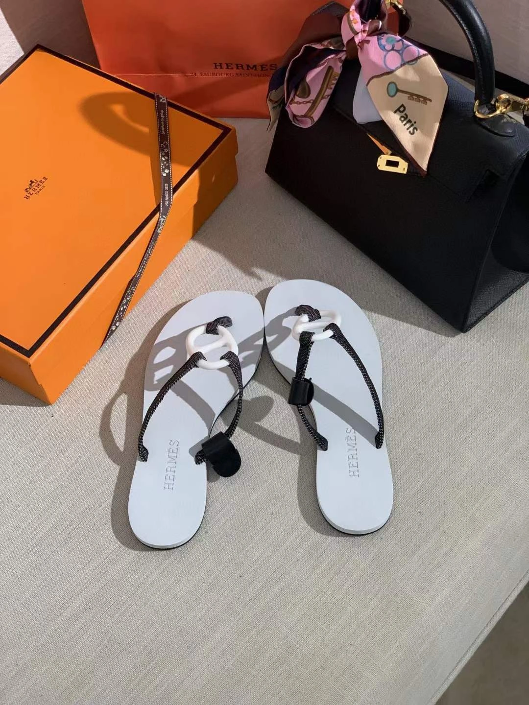 Women H*ermes Top Sandals Resilient 6861