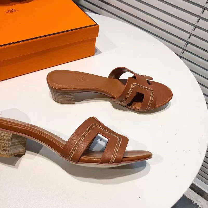 Women H*ermes Top Sandals Practical 6865